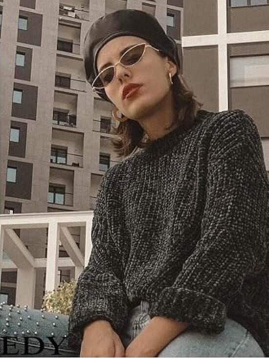 Retro Small Petals Shape Sunglasses main image 6